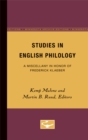 Image for Studies in English Philology : A Miscellany in Honor of Frederick Klaeber