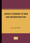 Image for Japan’s Economy in War and Reconstruction