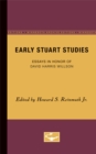 Image for Early Stuart Studies