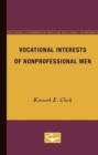 Image for Vocational Interests of NonProfessional Men