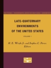 Image for Late-Quaternary Environments of the United States