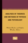 Image for Analyses of Theories and Methods of Physics and Psychology