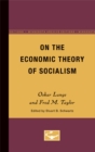 Image for On the Economic Theory of Socialism