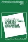 Image for Quadratic Forms in Infinite Dimensional Vector Spaces