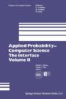 Image for Applied Probability— Computer Science: The Interface