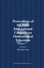 Image for Proceedings of the Fifth International Congress on Mathematical Education