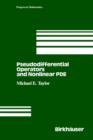 Image for Pseudodifferential Operators and Nonlinear PDE