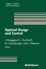 Image for Optimal Design and Control