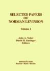 Image for Selected Papers of Norman Levinson