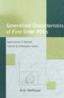 Image for Generalized Characteristics of First Order PDEs