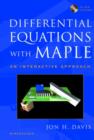 Image for Differential Equations with Maple