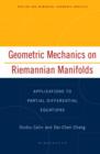 Image for Geometric mechanics on Riemannian manifolds: applications to partial differential equations