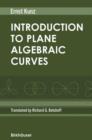 Image for Introduction to plane algebraic curves