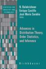 Image for Advances in distribution theory, order statistics, and inference