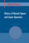 Image for History of Banach spaces and linear operators
