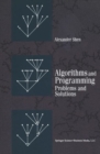Image for Algorithms and Programming: Problems and Solutions