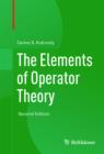 Image for The elements of operator theory