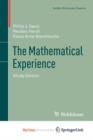 Image for The Mathematical Experience, Study Edition
