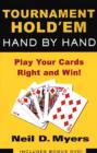 Image for Tournament Hold &#39;em Hand By Hand