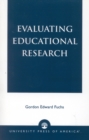 Image for Evaluating Educational Research