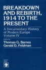Image for A Documentary History of Modern Europe