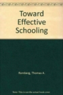 Image for Toward Effective Schooling : The IGE Experience