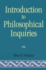 Image for Introduction to Philosophical Inquiiries