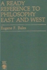 Image for A Ready Reference to Philosophy East and West
