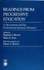 Image for Readings From Progressive Education : A Movement and its Professional Journal