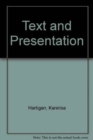 Image for Text and Presentation