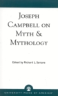 Image for Joseph Campbell on Myth and Mythology