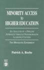 Image for Minority Access to Higher Education