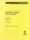 Image for Nonlinear Image Processing Iii