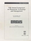 Image for 12th Annual Bacus Symposium On Photomask Technology and Management