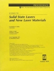 Image for Solid State Lasers &amp; New Laser Materials