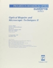 Image for Optical Biopsies &amp; Microscopic Techniques Ii