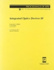 Image for Integrated Optics Devices-Iii