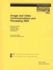 Image for Image and Video Communications and Processing 2003 (Proceedings of SPIE)