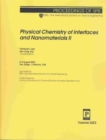 Image for Physical Chemistry of Interfaces and Nanomaterials