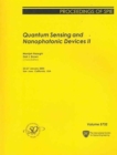 Image for Quantum Sensing and Nanophotonic Devices II