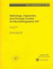 Image for Metrology, Inspection, and Process Control for Microlithography XIX