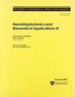 Image for Nanobiophotonics and Biomedical Applications III