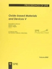 Image for Oxide-based Materials and Devices V