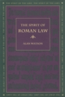 Image for The spirit of Roman law