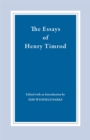 Image for Essays of Henry Timrod