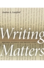 Image for Writing Matters: Rhetoric in Public and Private Lives