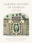 Image for Garden History of Georgia, 1733-1933