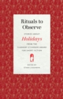 Image for Rituals to Observe : Stories about Holidays from the Flannery O&#39;Connor Award for Short Fiction