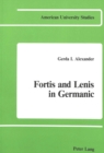 Image for Fortis and Lenis in Germanic