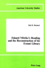 Image for Eduard Moerike&#39;s Reading and the Reconstruction of His Extant Library